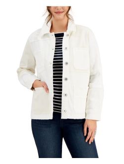 Style & Co Petite Colorblocked Denim Jacket, Created for Macy's