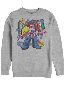 Men's Transformers Generations Eighties Optimus Fleece Sweatshirt