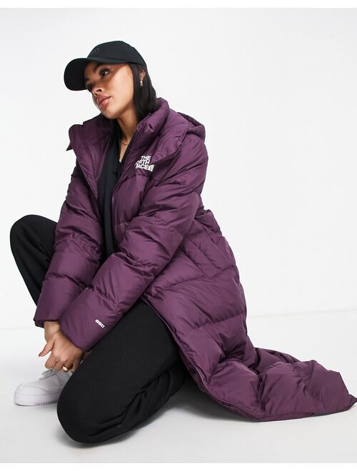 The North Face Triple C parka coat in purple
