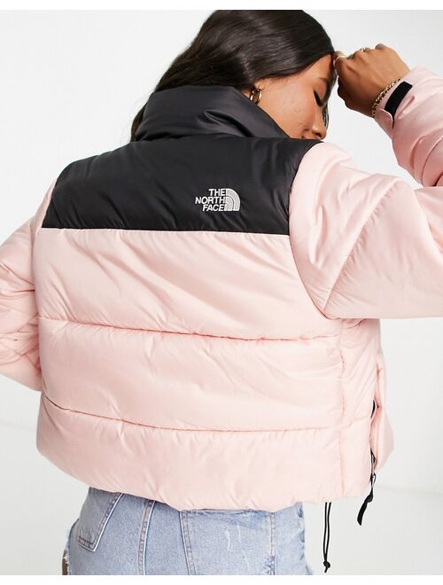 The North Face Cropped Saikuru jacket in pink Exclusive at ASOS