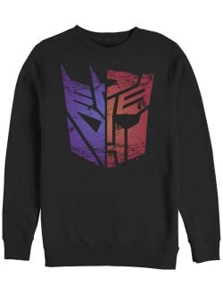 Men's Transformer Split Logo Fleece Sweatshirt