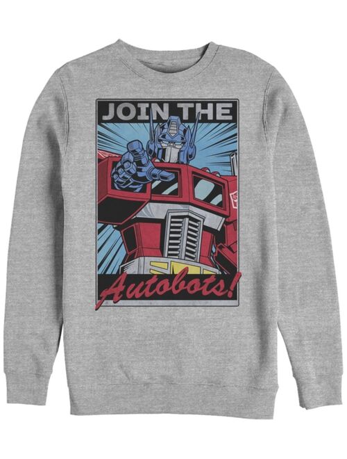 Fifth Sun Men's Transformers Generations Join Autobots Fleece Sweatshirt