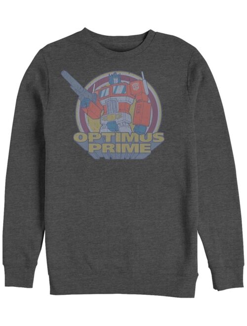 Fifth Sun Men's Transformers Generations Epic Optimus Fleece Sweatshirt