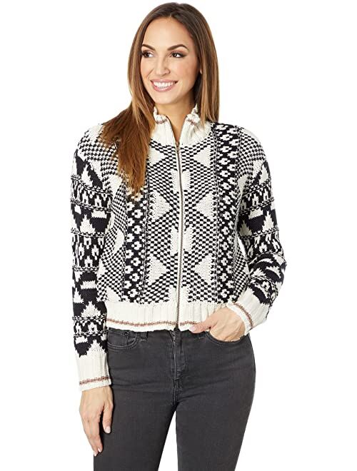 Saltwater Luxe Sunnie Long Sleeve Sweater Bomber