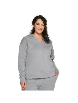 Plus Size Sonoma Goods For Life® Fleece Hoodie Sweatshirt
