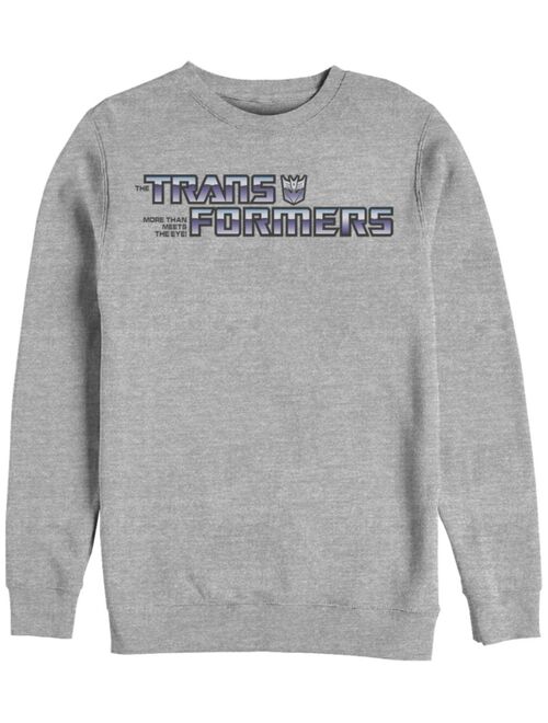 Fifth Sun Men's Transformers Generations Decepticon Logo Fleece Sweatshirt
