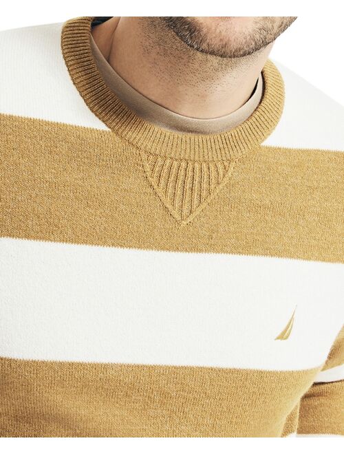 Nautica Men's Classic-Fit Stretch Stripe Sweater