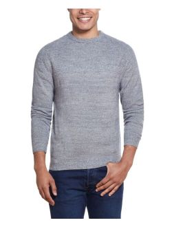 Men's Soft Touch Stripe Crew Neck Sweater