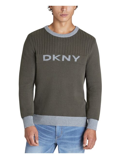 DKNY Men's Logo Sweater
