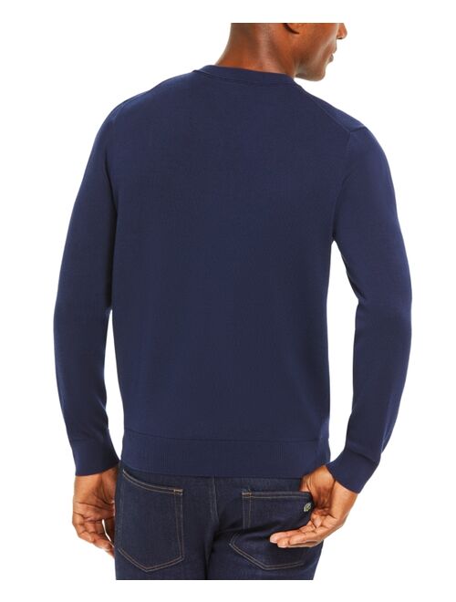 Lacoste Men's V-Neck Cotton Sweater