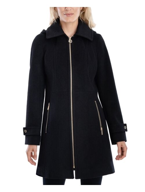 MICHAEL Michael Kors Women's Hooded Coat, Created for Macy's