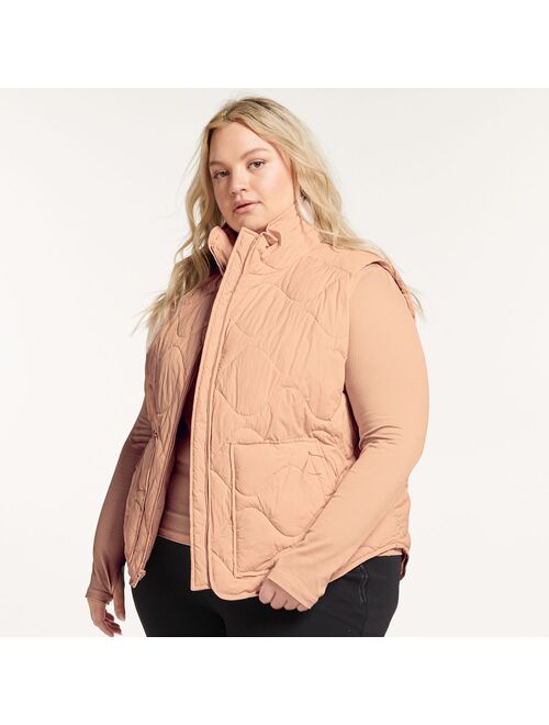 Buy Plus Size FLX Quilted Packable Vest online Topofstyle