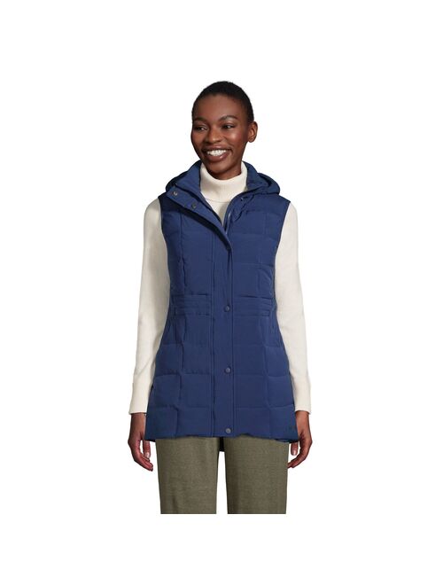 Petite Lands' End Quilted Stretch Down Vest