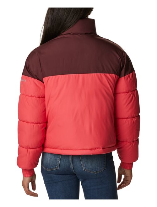 Columbia Women's Pike Lake Colorblocked Puffer Coat