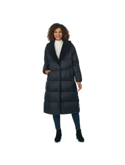 Cozy Sherpa Collar Duvet Coat