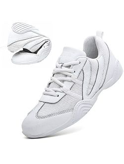 Cheer Shoes for Girls White Cheerleading Shoes Athletic Training Tennis Walking Sneakers for Women