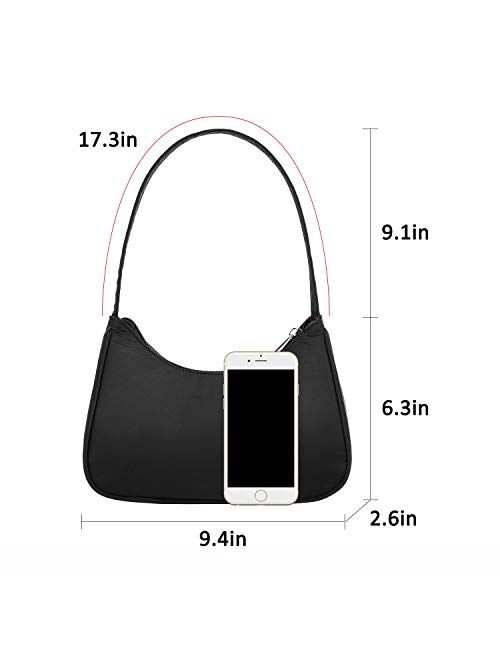 LOVEVOOK Mini Handbags for Women Cute Clutch Tote Handbag with Zipper Closure