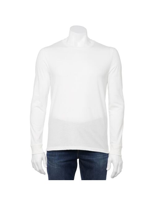 Men's Sonoma Goods For Life® Crewneck Long Sleeve Colorblock T-Shirt