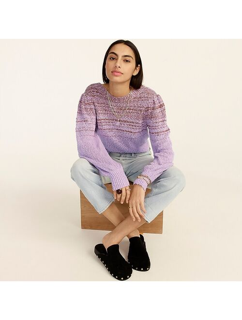 J.Crew Reversible space-dyed cardigan sweater