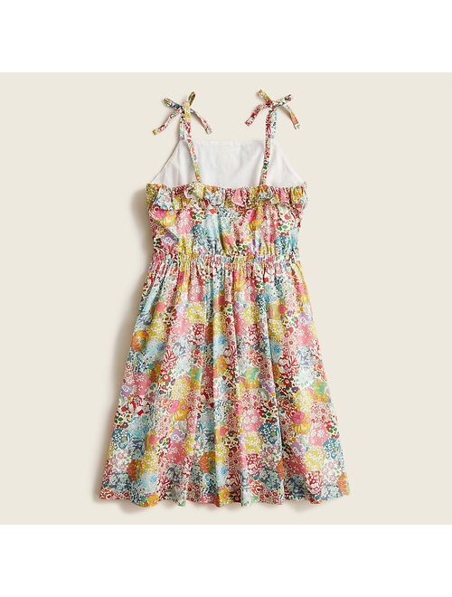 J.Crew Girls' tie-shoulder dress in Liberty® Patchwork Dream floral