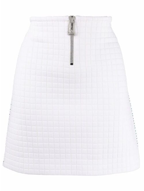 Bottega Veneta textured fitted skirt