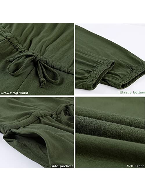 Fixmatti Women Tube Top Romper Strapless Bandeau Cold Shoulder Jumpsuit Outfits