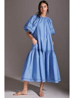 Joslin Ruffled Midi Dress