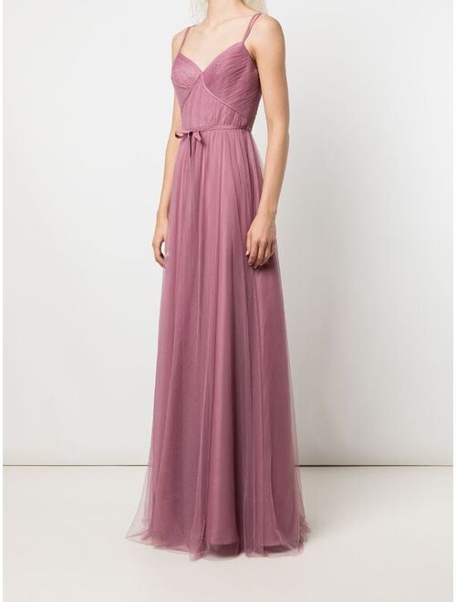 Marchesa Notte Bridesmaids Tuscany tulle strappy dress