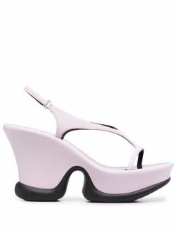 95mm wedge sandals