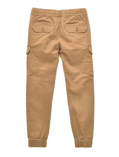 Ring of Fire Big Boys Cayden Slanted Cargo Stretch Jogger Pants