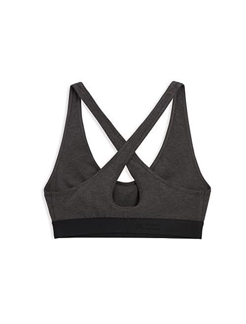 TomboyX All Day Bralette, Micromodal with Low Neck and Criss Cross Straps, Wire-Free (XS to 4X)