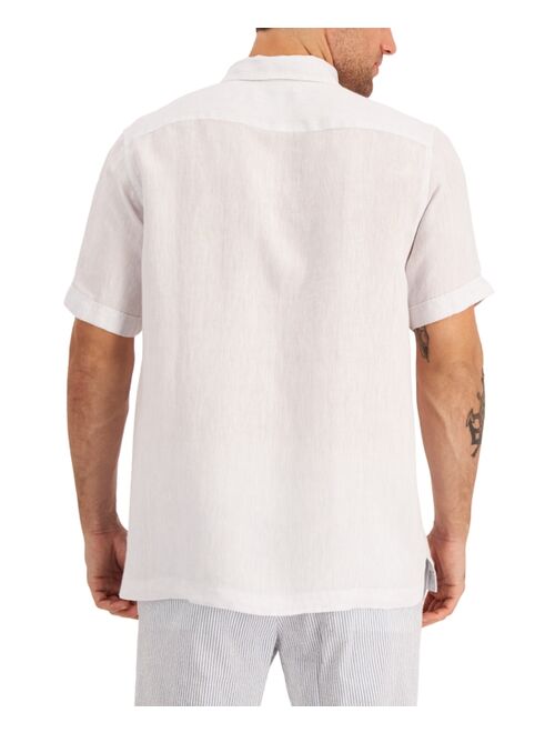 Club Room Men's Linen Shirt, Created for Macy's