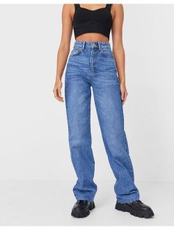 90s dad jean in medium blue