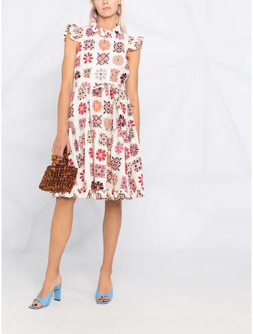 La DoubleJ floral print dress