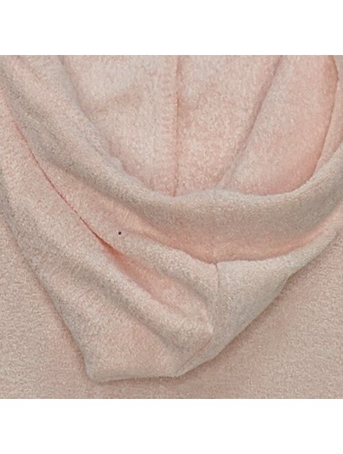 Koolaburra by UGG Women's Sz L Boucle Baby Terry Zipper Robe Pink A392482