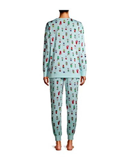 Secret Treasures Women's Plush Pajama Sleep Set
