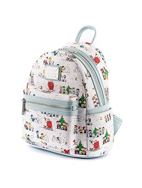 Loungefly Peanuts Happy Hollidays Mini Backpack