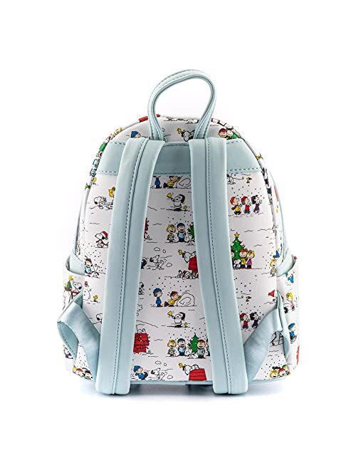 Loungefly Peanuts Happy Hollidays Mini Backpack