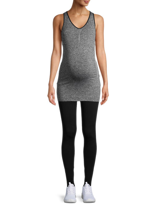 Time and Tru Maternity Active Racerback Tank Top