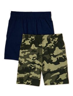 Boys Shorts, 2-Piece Multipack, Sizes 4-10