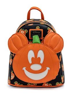 Disney Mickey-O-Lantern Womens Double Strap Shoulder Bag Purse