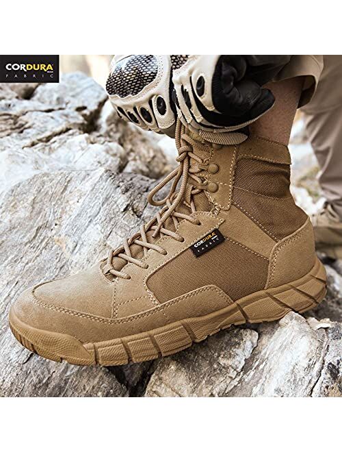 ANTARCTICA Men's Lightweight Military Tactical Boots for Hiking Work Boots