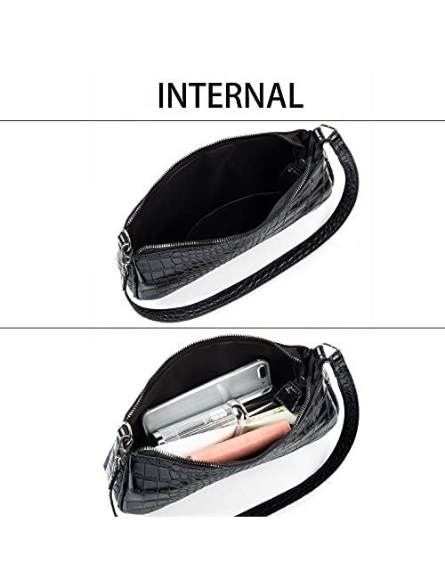 BABABA Retro Elegant Shoulderbag Handbag Zipper Open Close suitable for Women