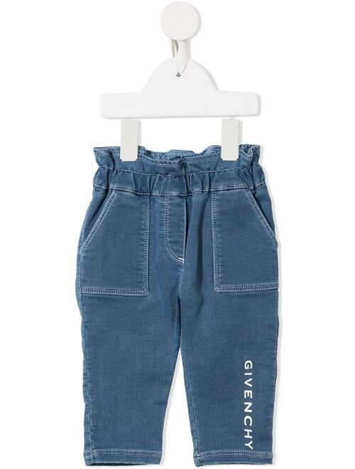 Givenchy Kids logo-print jeans