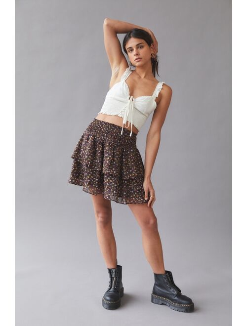 MINKPINK Saida Mini Skirt