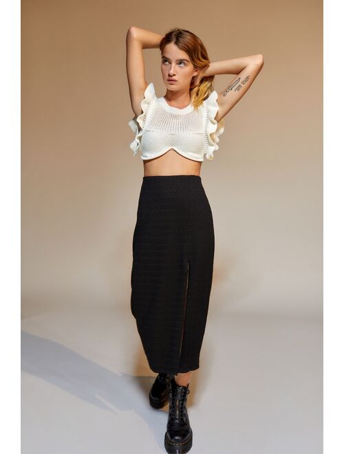 Urban Outfitters UO Chloe Knit Midi Skirt