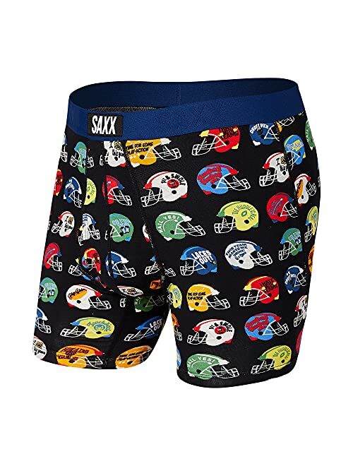 Saxx Underwear Co. Saxx Underwear Men's Boxer Briefs- Ultra Boxer Briefs with Fly and Built-in Ballpark Pouch Support – Underwear for Men,Core