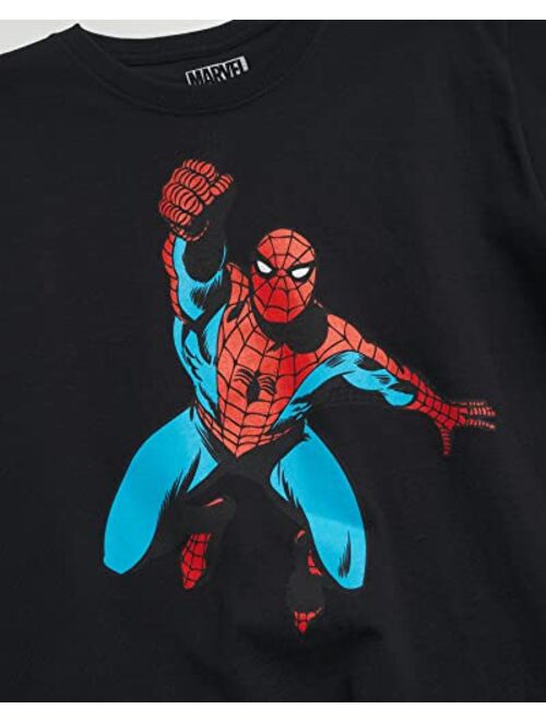 Marvel Boys’ Spider-Man T-Shirt – 3 Pack Marvel Super Hero Graphic Tee (Size: 4-20)