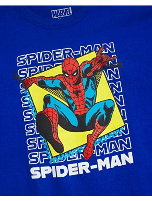 Marvel Boys’ Spider-Man T-Shirt – 3 Pack Marvel Super Hero Graphic Tee (Size: 4-20)