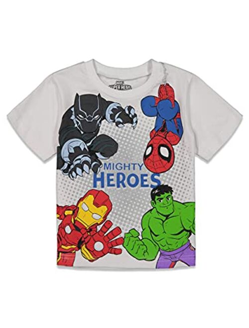 Marvel 4 Pack Graphic T-Shirt